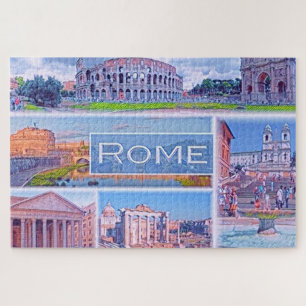 Italien, Europa, Rom, Roma, Puzzle