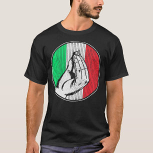 Italien Fan So Fan Fan Funny Hand Gesture T-Shirt