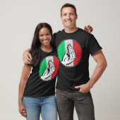 Italien Fan So Fan Fan Funny Hand Gesture T-Shirt (Unisex)