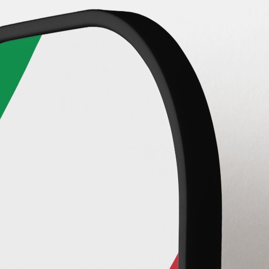 Italien Farbstreifen Personalisiert Pickleball Schläger (Linke Seite)