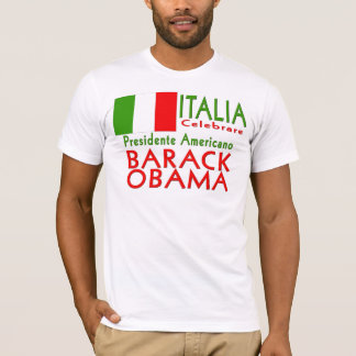 ITALIEN FEIERT Obama Amtseinführungs-Tag T-Shirt