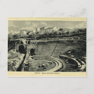 Italien, Fiesole, Rpman Theater Postkarte