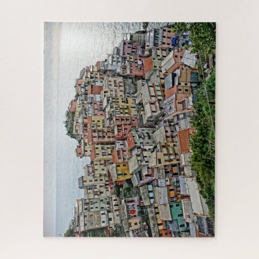 Italien-Fischerdorf - Manarola - 16x20 - PC 520 Puzzle (Vertikal)