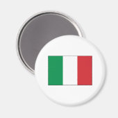 Italien FLAG International Magnet (Vorderseite/Rückseite)