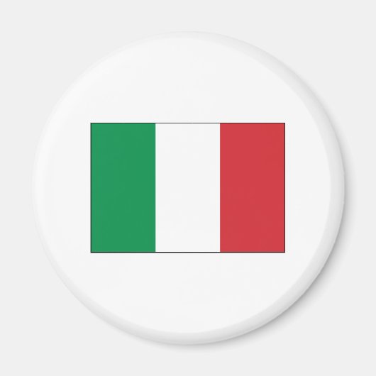 Italien FLAG International Magnet (Vorne)