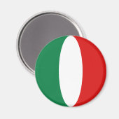 Italien Flag Magnet (Vorderseite/Rückseite)