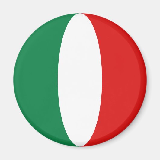 Italien Flag Magnet (Vorne)