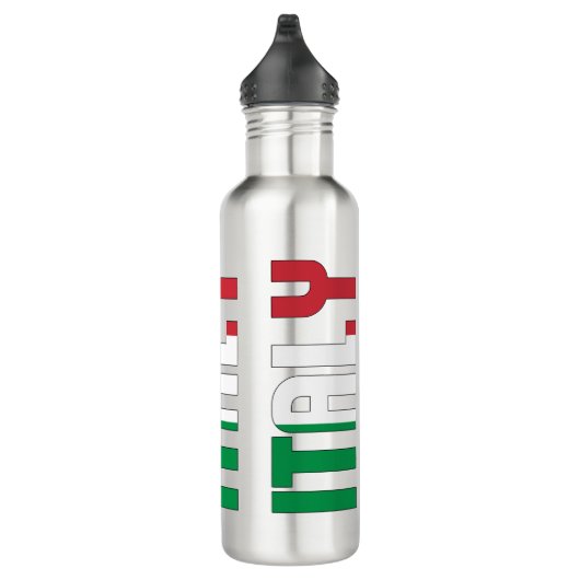 Italien Flag Patriotic Edelstahlflasche (Rechts)