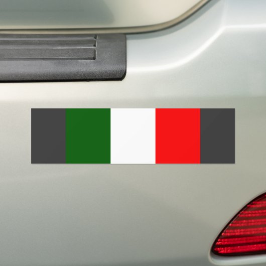 Italien-Flagge Autoaufkleber (Auf Auto)