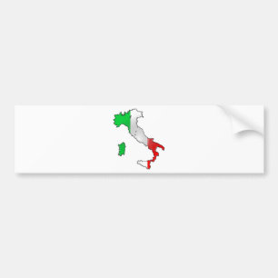 Italien-Flagge Autoaufkleber