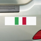 ITALIEN-FLAGGE AUTOAUFKLEBER (Auf Auto)