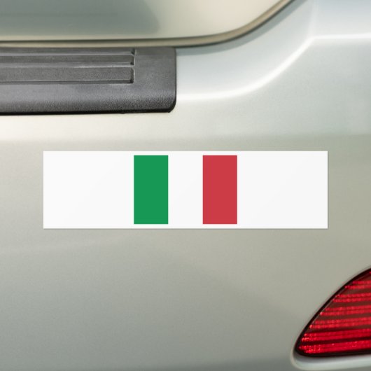 Italien-Flagge Autoaufkleber (Auf Auto)