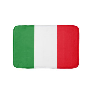 Italien-Flagge Badematte