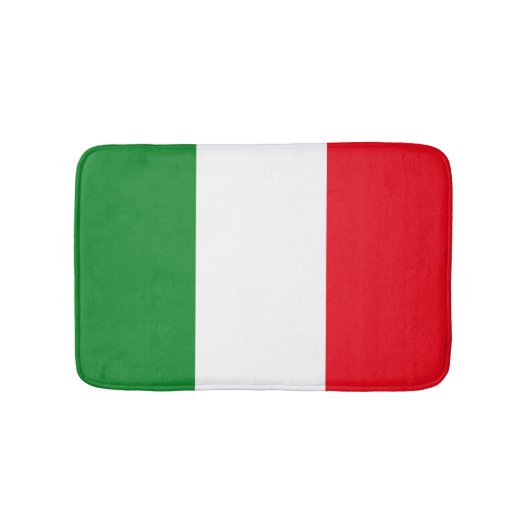 Italien-Flagge Badematte (Vorderseite)