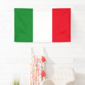 Italien-Flagge Banner (Insitu)