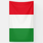 Italien-Flagge Banner (Vertikal)