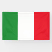 Italien-Flagge Banner (Horizontal)