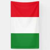 Italien-Flagge Banner (Vertikal)
