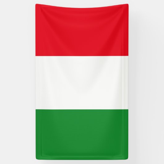 Italien-Flagge Banner (Vertikal)