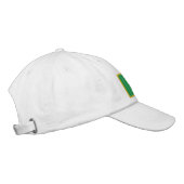 Italien-Flagge Bestickte Baseballkappe (Rechts)
