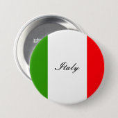 Italien-Flagge Button (Vorne & Hinten)