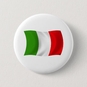Italien-Flagge-Button Button