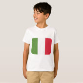 Italien-Flagge - emoji Twitter T-Shirt (Vorne ganz)