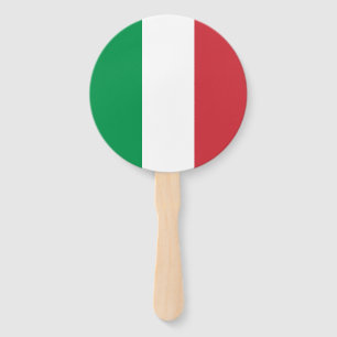 Italien-Flagge Fächer