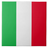 Italien-Flagge Fliese (Vorderseite)
