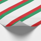Italien-Flagge Geschenkpapier (Ecke)