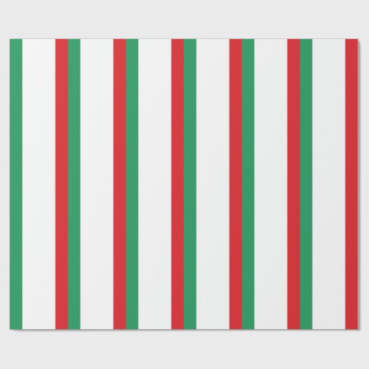 Italien-Flagge Geschenkpapier (Flach)