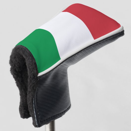 Italien-Flagge Golf Headcover (3/4 Vorderseite)