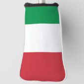 Italien-Flagge Golf Headcover (Rotieren 90)
