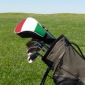 Italien-Flagge Golf Headcover (In SItu)