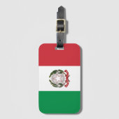 Italien-Flagge-Handyhülle Gepäckanhänger (Vorderseite Vertikal)