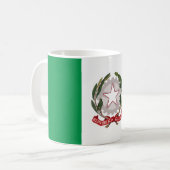Italien-Flagge-Handyhülle Kaffeetasse (Vorderseite Links)