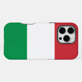 Italien-Flagge iPhone Hülle (Rückseite (Horizontal))