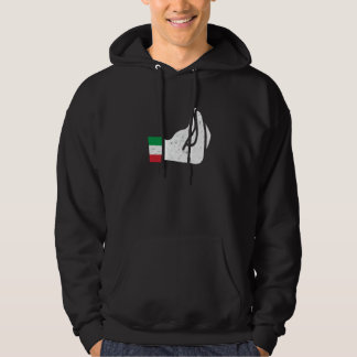 Italien Flagge Italia Italienische Handgeste abgen Hoodie