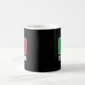 Italien Flagge Kaffeetasse (Mittel)