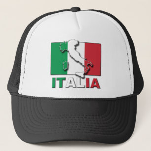 Italien Flagge Land Truckerkappe
