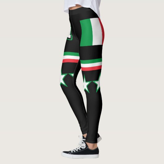 Italien-Flagge Leggings (Links)