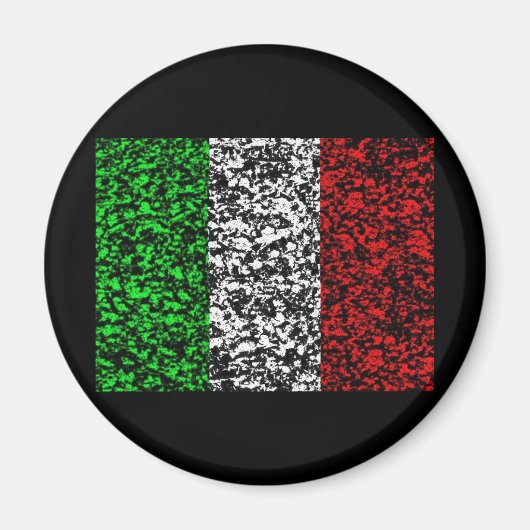 Italien - Flagge Magnet (Vorne)