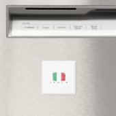 Italien-Flagge Magnet (In Situ (Geschirrspüler))