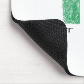 Italien-Flagge Mousepad (Ecke)