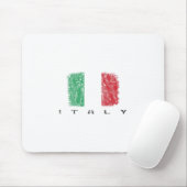 Italien-Flagge Mousepad (Mit Mouse)