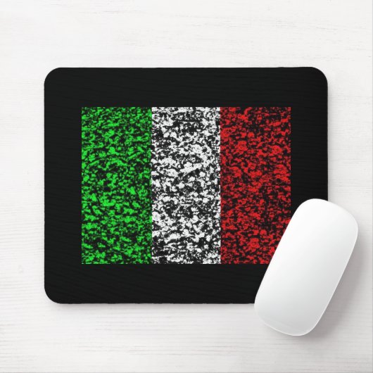 Italien - Flagge Mousepad (Mit Mouse)