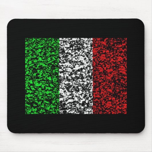 Italien - Flagge Mousepad (Vorne)