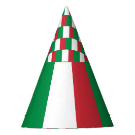 Italien-Flagge Partyhütchen