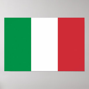 Italien Flagge Poster