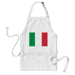 Italien-Flagge Schürze